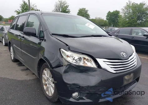 2012 Toyota Sienna Limited 7 Passenger из США, поврежденный, VIN 5TDDK3DC9CS047370